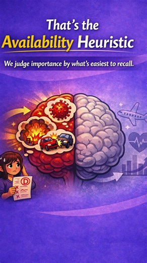 Availability Heuristic Explained | Why Recent Events Feel Bigger