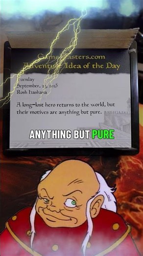 September 23rd, 2025 D&D Adventure of the Day THE DM!