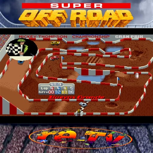 11K views · 414 reactions | Super Off-Road | SNES |1992 | Retro-Entertainment TV | Facebook