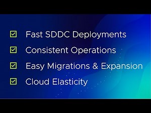 VMware Cloud on AWS Key Features and Migration - Demo