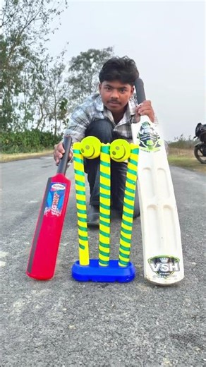 my new cricket kit Unboxing and testing #shorts