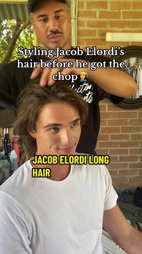 Styling Jacob Elordi’s Hair: Long Hair to Short Mullet Transformation