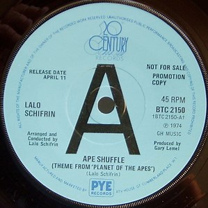 Lalo Schifrin - Ape Shuffle (Theme From "Planet Of The Apes") / Escape From Tomorrow