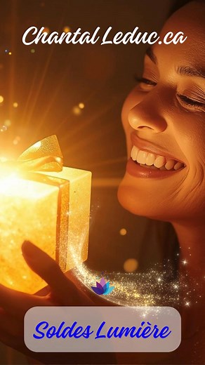 🎁 SOLDES DE LUMIÈRE – Pour toi ou pour un être cher ✨ Et si, cette année, tu offrais un cadeau qui transforme vraiment ? Un cadeau qui élève, apaise, répare et ouvre le cœur… 💛 Lectures d’âme 💛 Bains de cristal 💛 Soins énergétiques 💛 Formations spirituelles 💛 Membership Mystic …et plus encore. ✨ C’est le moment parfait pour choisir la Lumière. Encourage une petite entreprise québécoise qui œuvre pour le corps, l’âme et l’esprit. 👉 Découvre nos Soldes de Lumière maintenant. https://chantal