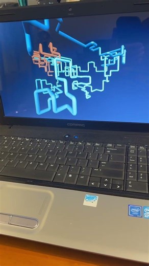 3D Pipes screensaver on Windows 10 22H2 in 2026 part 2