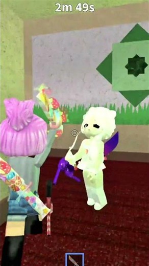 Murd round!! Last player was hiding.😭#roblox #mm2 #trending #gameplay #fyp #shorts #mm2roblox