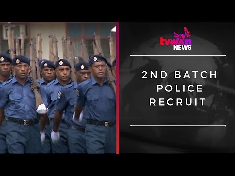 2nd batch Police recruit