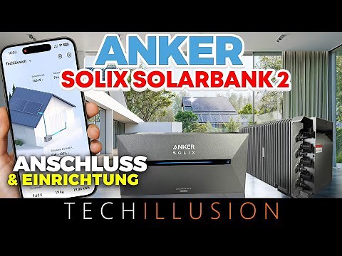 ⚡️🔋Anker SOLIX Solarbank 2 Assembly, Connection & Setup ✔︎ - Instructions Solix Solarbank 2 E1600