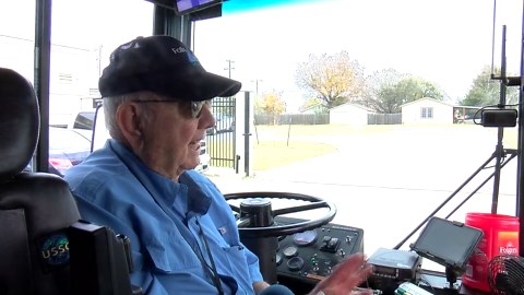 Bus driver, 95, makes Guinness World Records for being oldest operator still behind the wheel