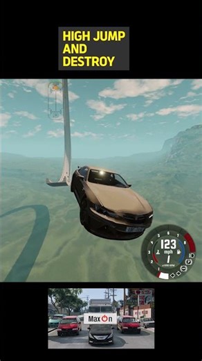 [BeamNG dirve] HIGH JUMP AND DESTROY - 022