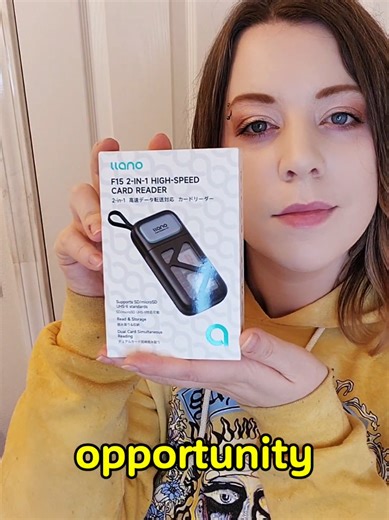 2-In-1 High Speed Card Reader #fyp #sdcard #microsdcard #llano #device