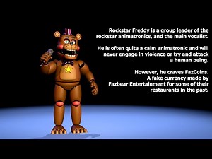 FNAF Rockstar Animatronics Explained (Game Accurate)