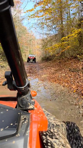 Starting down the 8 mile creek trail at Mine Made adventure park. #offroad #rockbottomriders #goodtimes #rzr #sxs #adventure #outdoors #polaris #utv #outdoors #fallvibes | Rock Bottom Riders