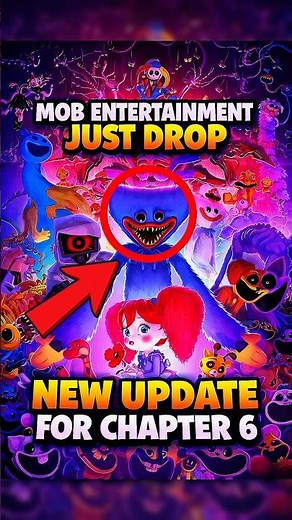 😮 | Mob Entertainment Just Drop New Update for Poppy Playtime Chapter 6 #poppyplaytime