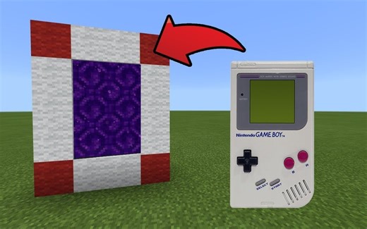【我的世界】在游戏里运行任天堂Gameboy 原来GB是彩色的？