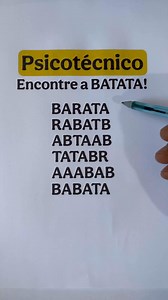 154K views · 520 reactions | Raciocínio lógico, teste de interpretação, teste de atenção, teste psicológico | Prova do Detran | Facebook