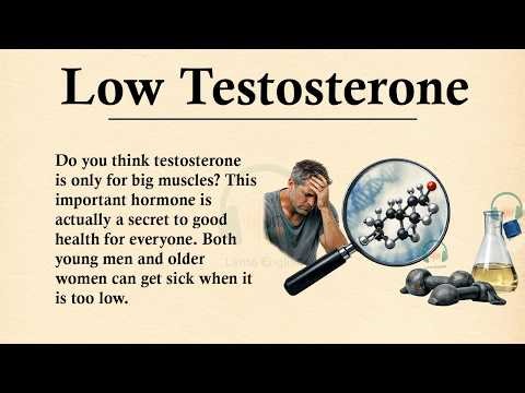 The Truth About Low Testosterone ||💪Learn English Through Story Level 3 || Graded Reader 🎧
