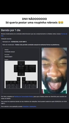 Roblox: Banido em 1 Dia!