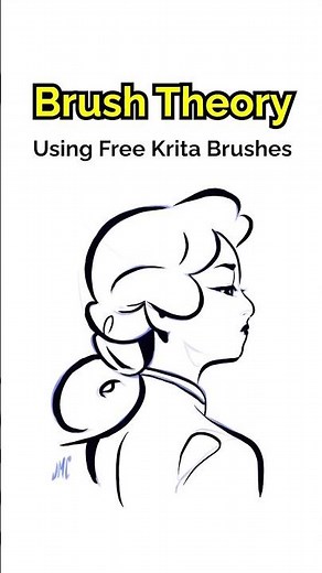 Testing Every Brush in Krita #digitalart #krita #artist