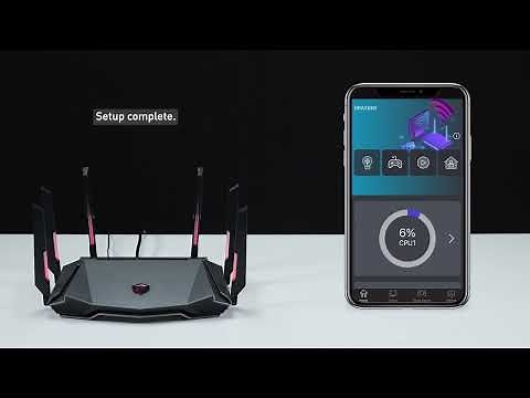 How to set up MSI RadiX Gaming Router with mobile phone and tablet | MSI