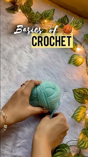 Crochet Basics for Beginners 🧶 #crochettutorial