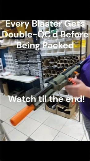 Quality Checking an LMG Before Packing