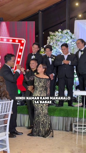 Walang tama hahaha may nanalo na 😅 #hostangelcastro #eventhost #weddinghost #weddinggames
