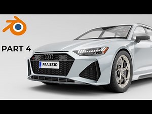 How to model a car in blender (PART 4)