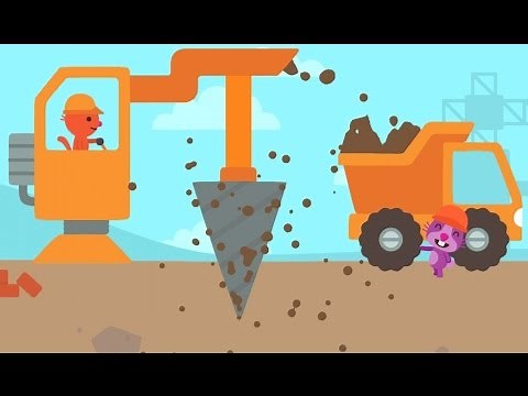 Sago Mini Trucks and Diggers, Cranes and Bulldozers Kids games by Sago Sago