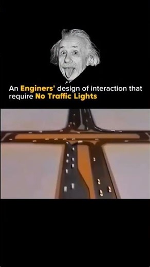 Engineers have designed intersections that work without traffic lights by using mind