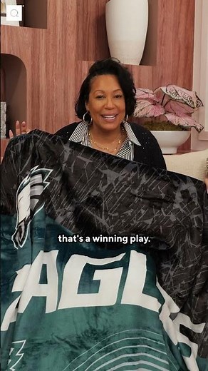 NFL Officially Licensed 60"x80" Fleece & Sherpa Back Throw | QVC