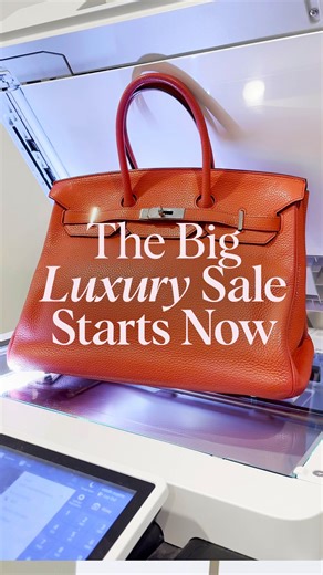 48 reactions | Red alert: The Big Luxury Sale is live. Shop up to 80% off all your favorite luxury labels for a (very) limited time. What are you adding to cart first? Let us know in the comments below. #TheBigLuxurySale #PrelovedFashion | Vestiaire Collective | Facebook