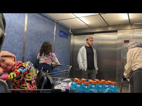 Old Man in the Elevator Part 1!!