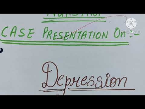 Case Presentation On Depression ll Mental health nursing