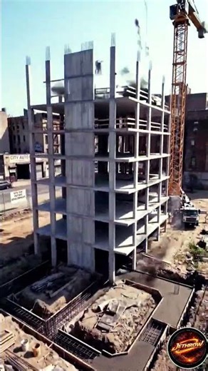 Ground-Up: Modern Police Station in 360° #cinematicbuild #beforeandafter #architecture