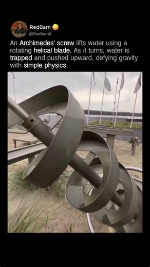 The Ancient Archimedes' Screw