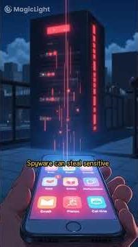 🕵️ Spyware Explained | How Hackers Spy on You #onlinesafety #cybersecurity #cybersecuritycompany