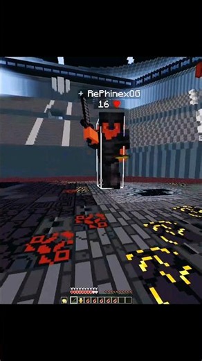 minecraft impossible nethpot pvp #shorts