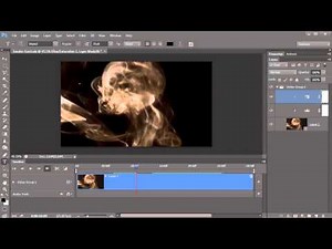 Animated smoke effect in Photoshop CS6