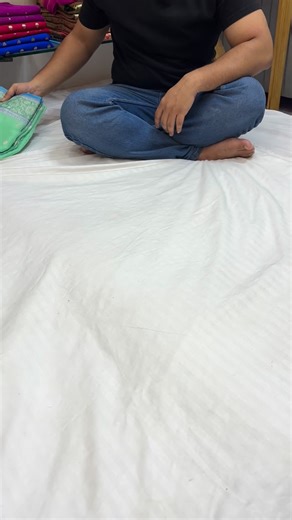 54K views · 1.4K reactions | Banaras Elegance presents a beautiful 3d shade khaddi chiffon saree Order You can order through Instagram or WhatsApp on 9044465652 / 8810800870 | Banaras Elegance | Facebook