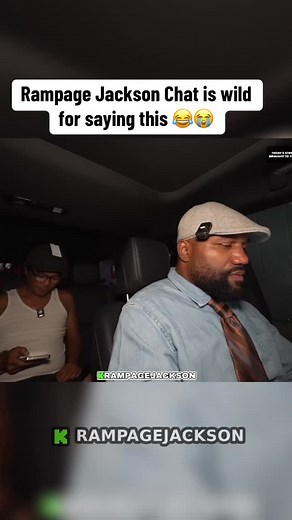 110K views · 3.8K reactions | Rampage Jackson’s chat is wild for saying this to him @rampagejackson #livestreamer #fyp #foryou #igreels #newwyorker #usa #nyc #explorepage #explore #viral #newyork #reels #ufc #family #la #atl #father #funny #rampagejackson | Kick Clips | Facebook