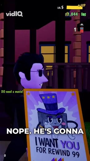 The ominous RentNet in Rewind 99's vast open world!