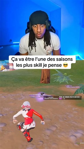 Franchement j’aime bien cette saison 2 👍🏾#streamer #fortnite #sniper #trickshot