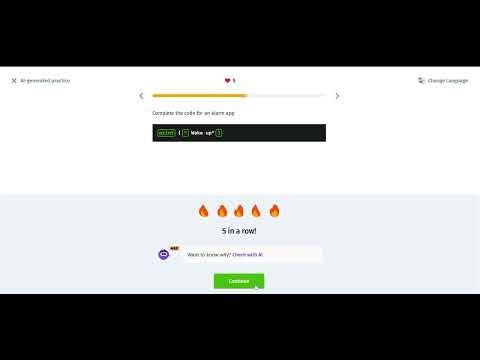 2 AI generated practice | Introduction to Python | Sololearn 2026