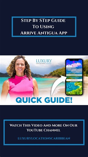 Luxury Locations Antigua on Instagram: "Want to land in Antigua and head straight to the beach? With the new Arrive Antigua online system, you’ll breeze through immigration and customs, no paperwork, no stress, just pure vacation. In this step-by-step guide, I’ll show you how to complete your entry form, save time at the airport, and set the tone for a luxurious holiday you deserve. Discover: - How to register online in just a few minutes - Ways to avoid queues and paperwork - Pro tips for famil