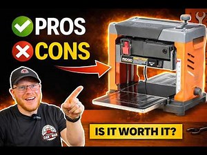 1-Year Review: RIDGID 13" Planer – Pros, Cons & Final Verdict!#ridgidtools #planer #ridgidpowertools
