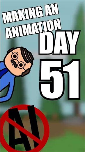 ❗️DAY FIFTY-ONE of Making an Animated Short Film with NO GENERATIVE AI❗️