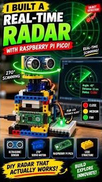 The Easiest Way to Build a Radar #diy #raspberrypipico #tutorial