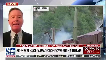 Former U.S. Army four-star General Gen. David Perkins to Neil: The U.S. has to be a calming influence here and make it known that we have ways to retaliate against nuclear weapons that are not nuclear | Neil Cavuto
