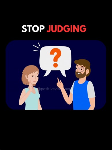 Stop Judging Others for Positive Vibes